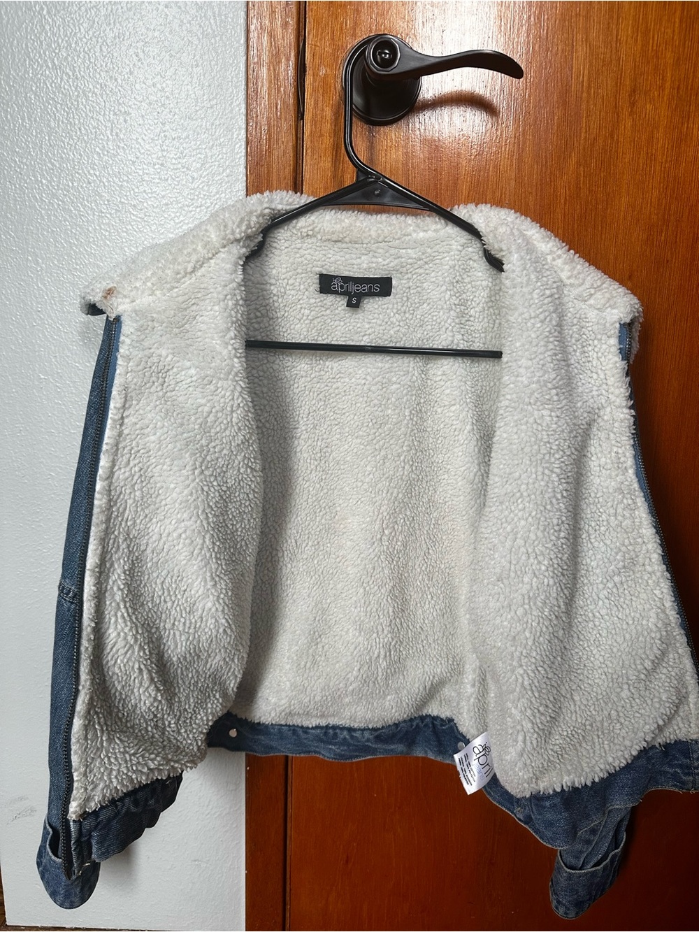 Dutch Bros Rare Denim Sherpa Jacket - Picture 3 of 4